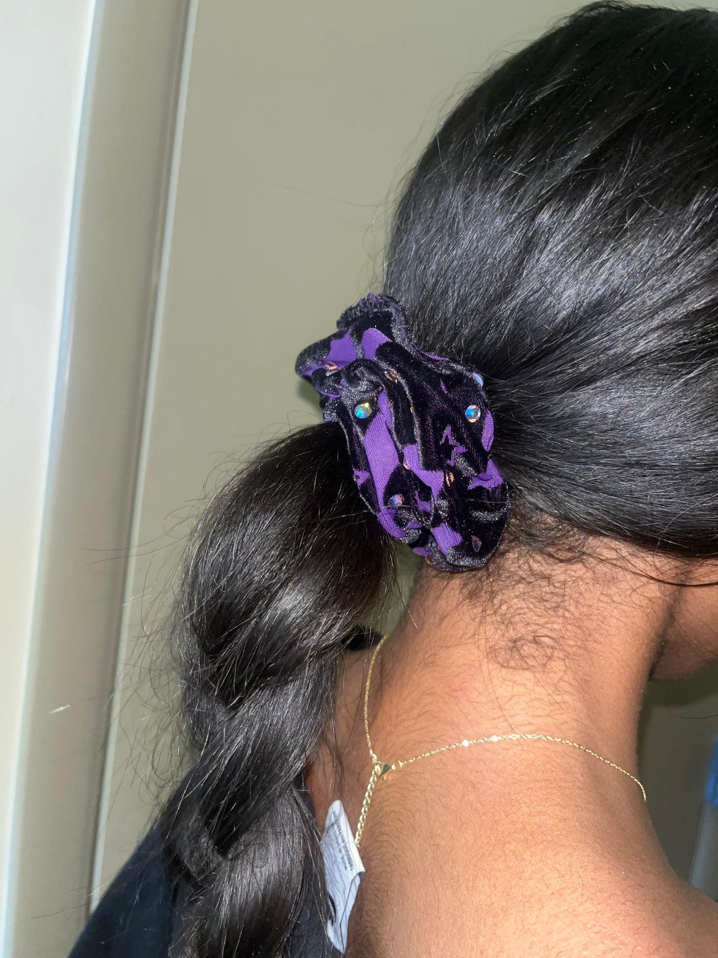 Midnight Luxe scrunchie