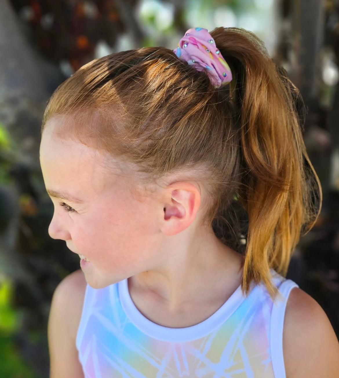 Sprinkles Rhinestone Scrunchie