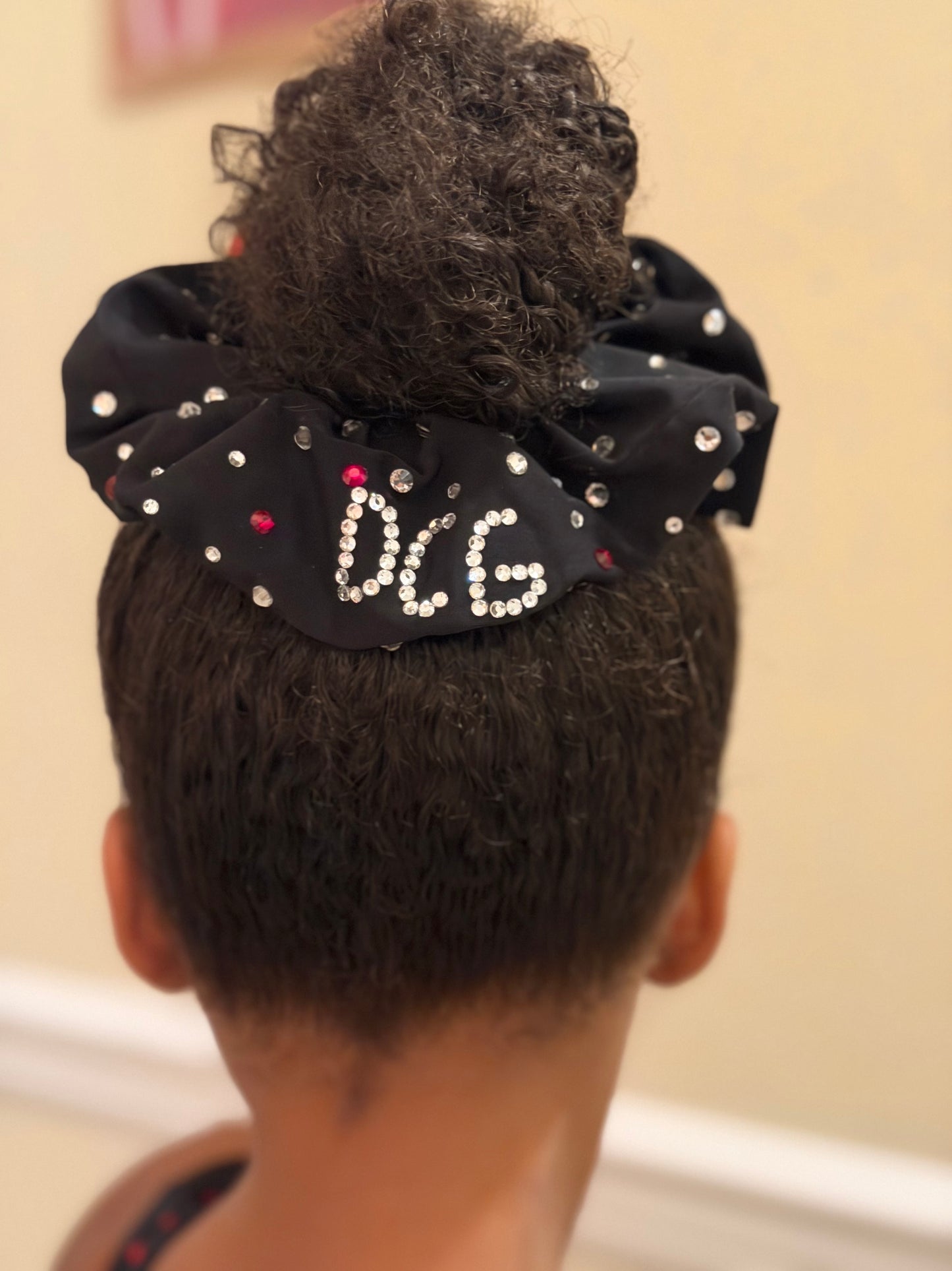 Personalized name scrunchie