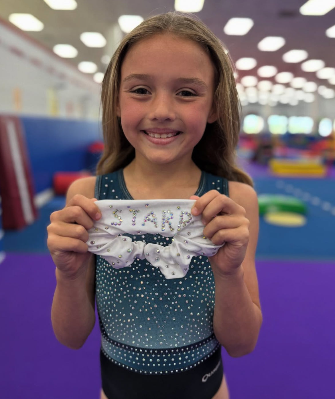 Personalized name scrunchie