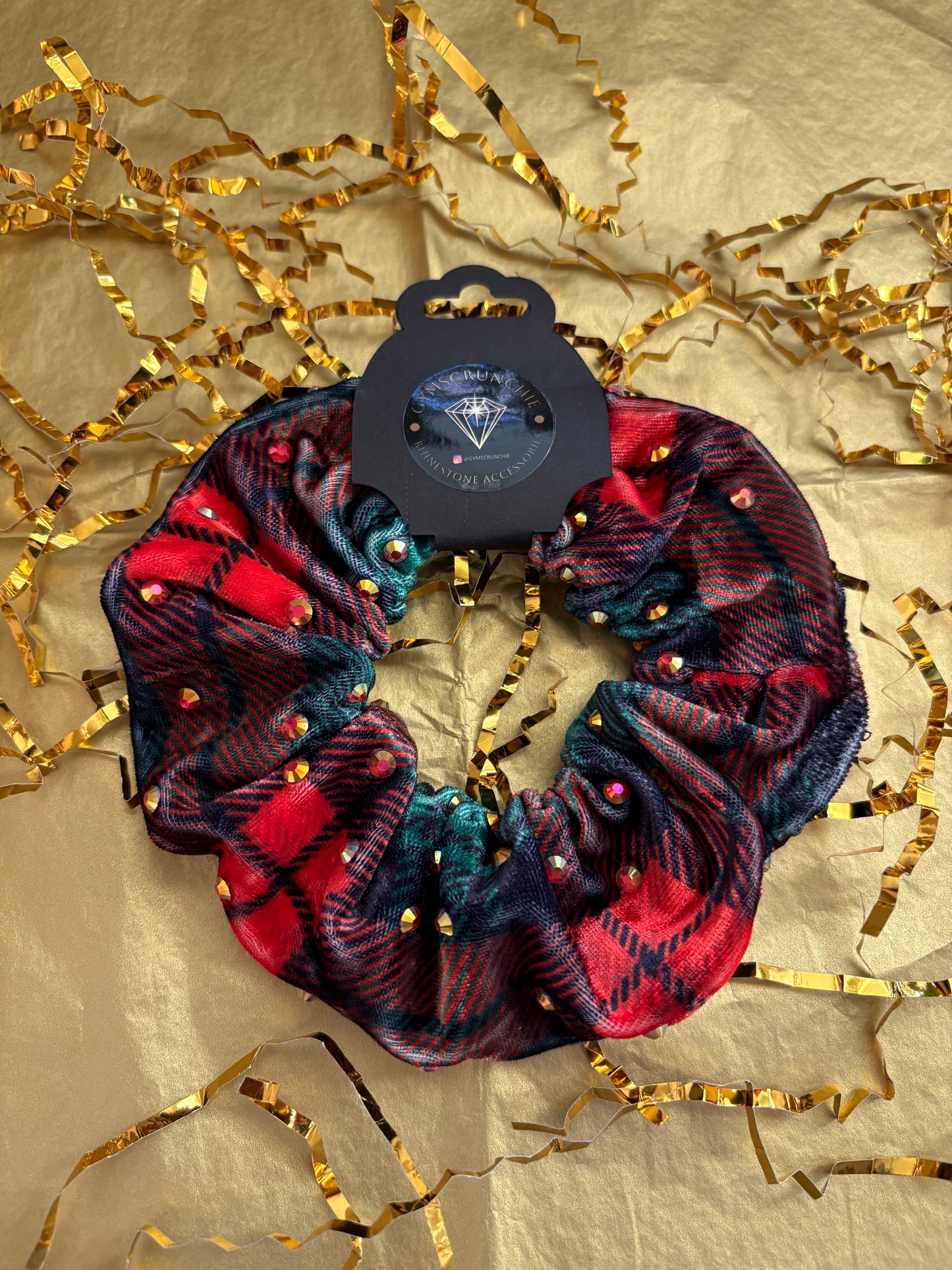 Plaid Tidings Scrunchie