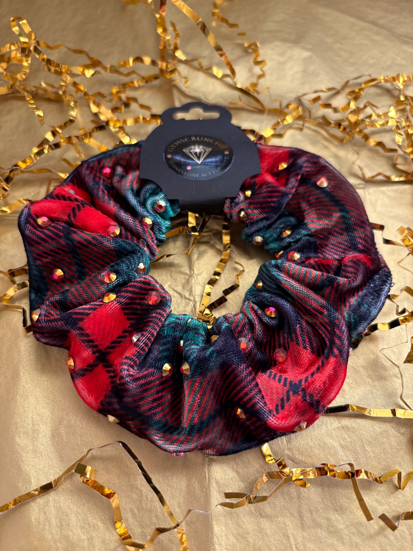 Plaid Tidings Scrunchie
