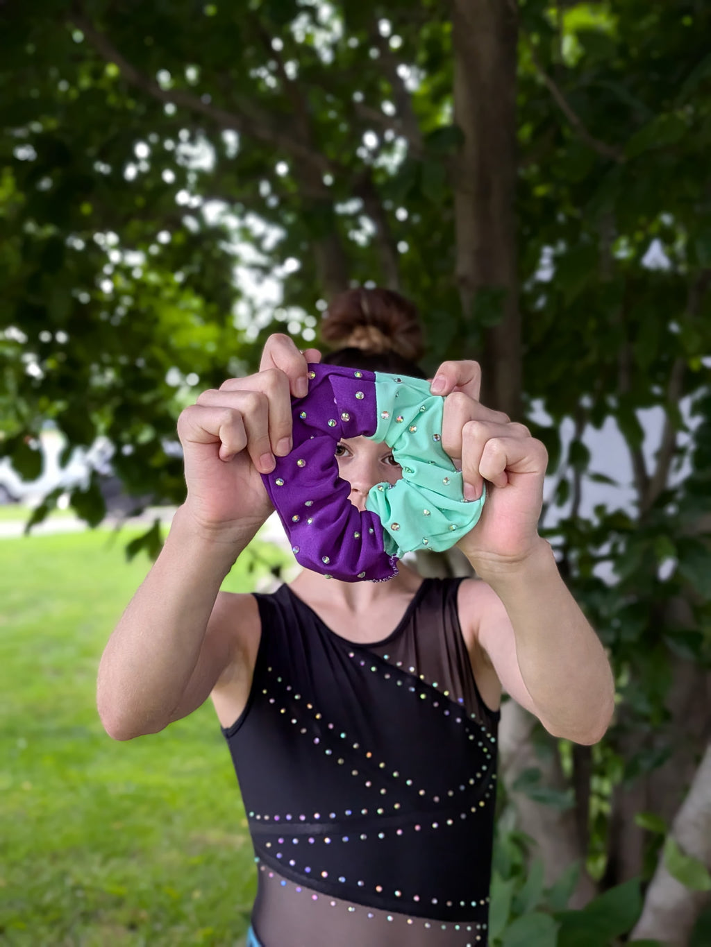 Mint & Purple multicolor