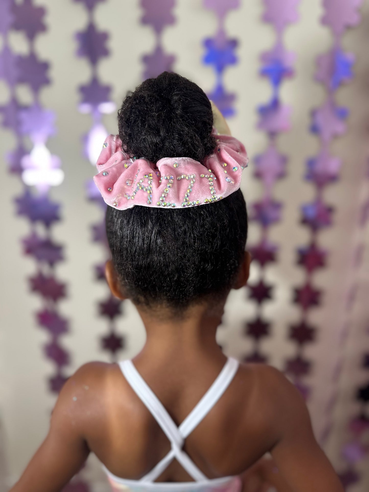 Personalized name scrunchie