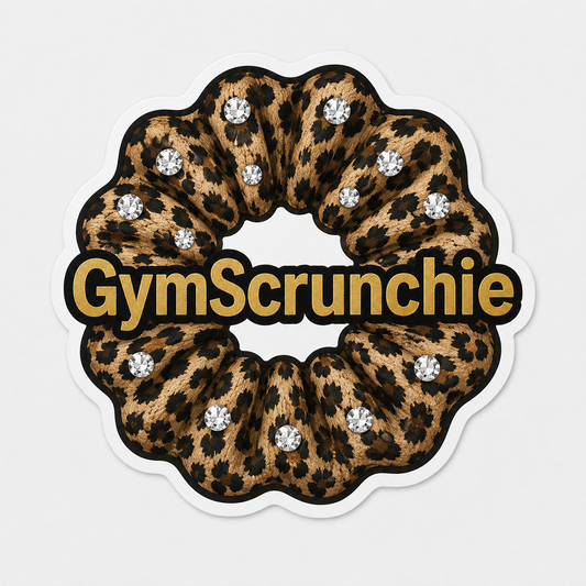 Cheetah Die cut sticker