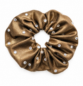 Metallic Bronze Scrunchie